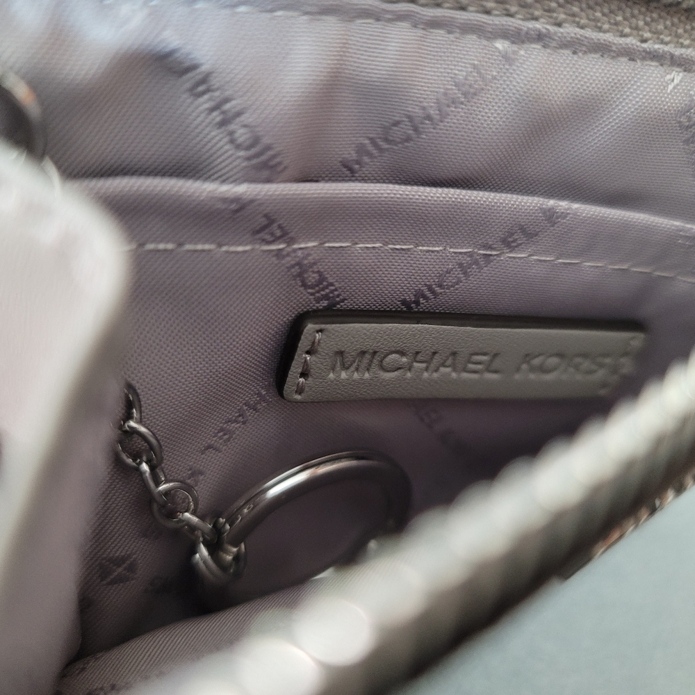 Michael Kors Jet Set Travel Small Signature Logo Coin Purse - Picture 4 of 4